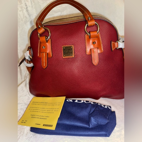 Dooney & Bourke Pebble Grain Domed Satchel -NWT - Picture 10 of 10